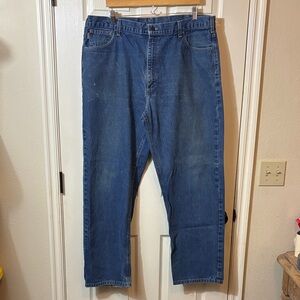 Carhartt Men's Relaxed Fit Blue Jeans FR